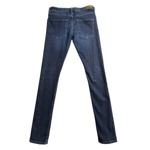 Fossil Skinny Jeans Womens 27 Blue Pacific Wash Stretch Denim Casual YKK Zip